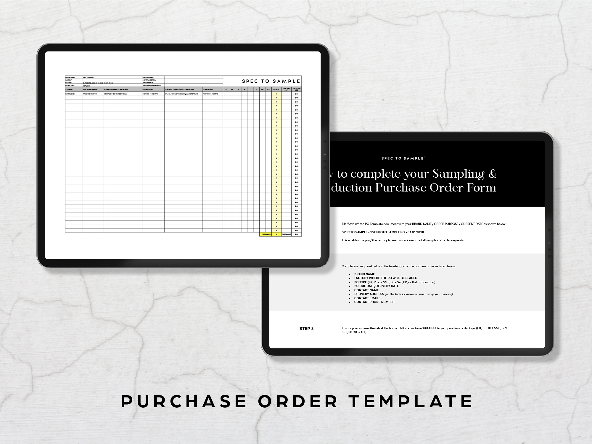 Purchase Order Template