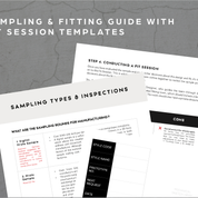 Sampling & Garment Fitting Guide