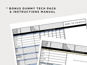 Tech Pack Template